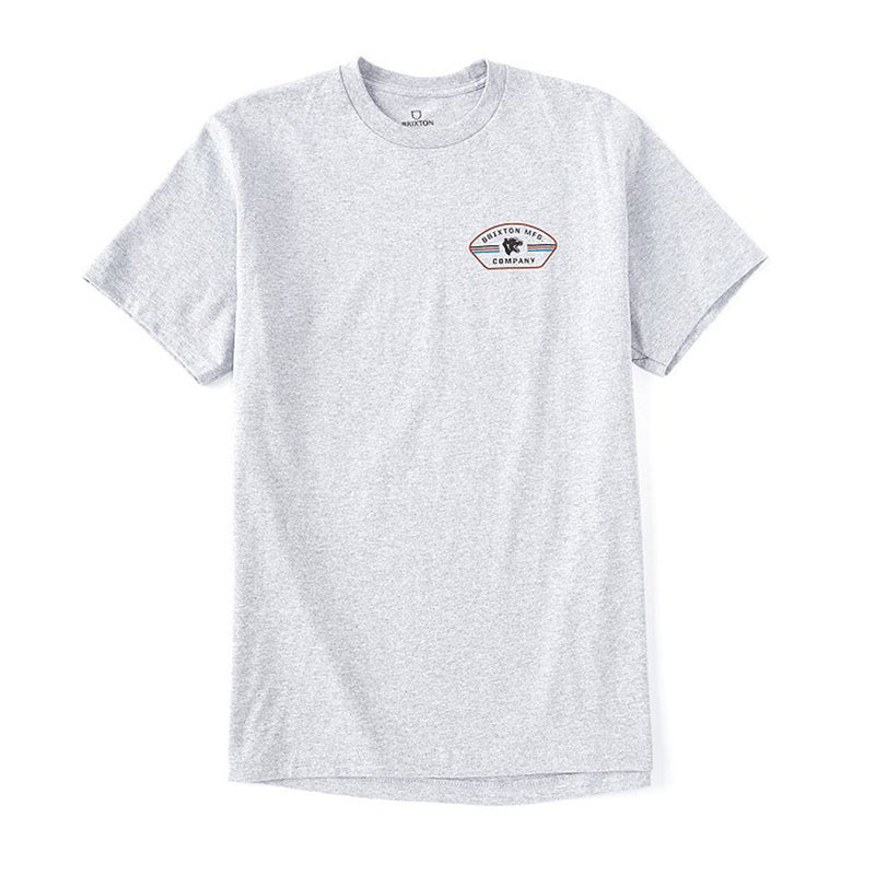 Brixton Rampant T-Shirt - Heather Grey
