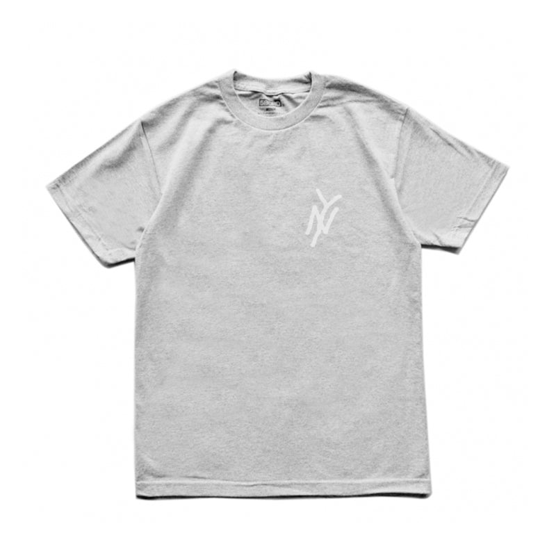 5boro NY Monogram T-Shirt - Heather Grey