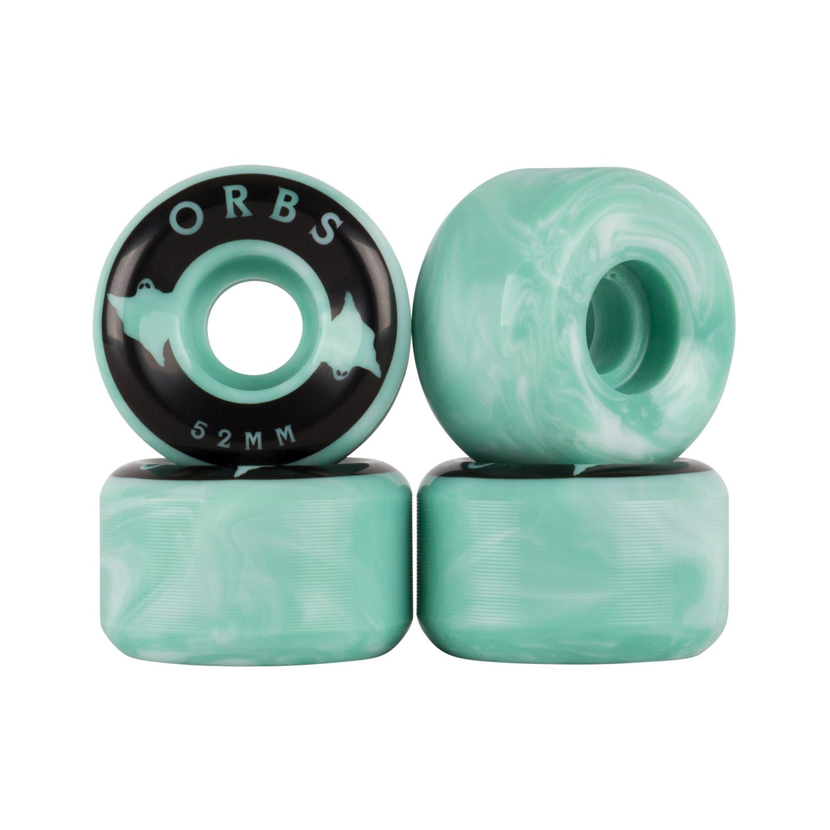 Welcome Orbs Specters Teal/White 99A Skateboard Wheels - 52mm
