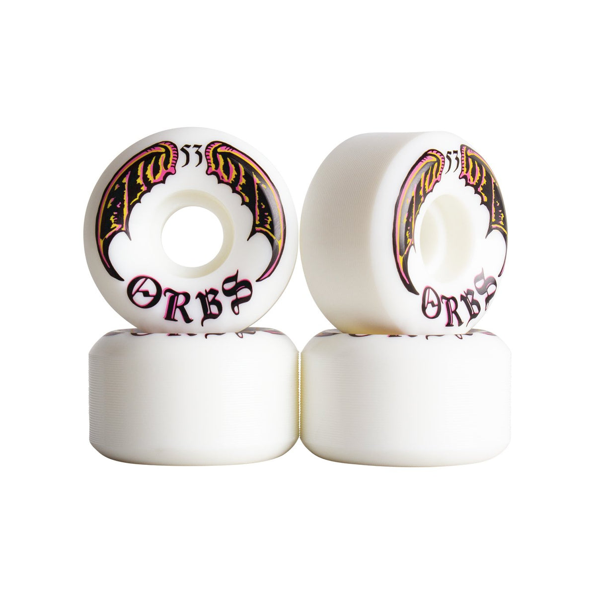 Welcome Orbs Specters White Skateboard Wheels - 53mm