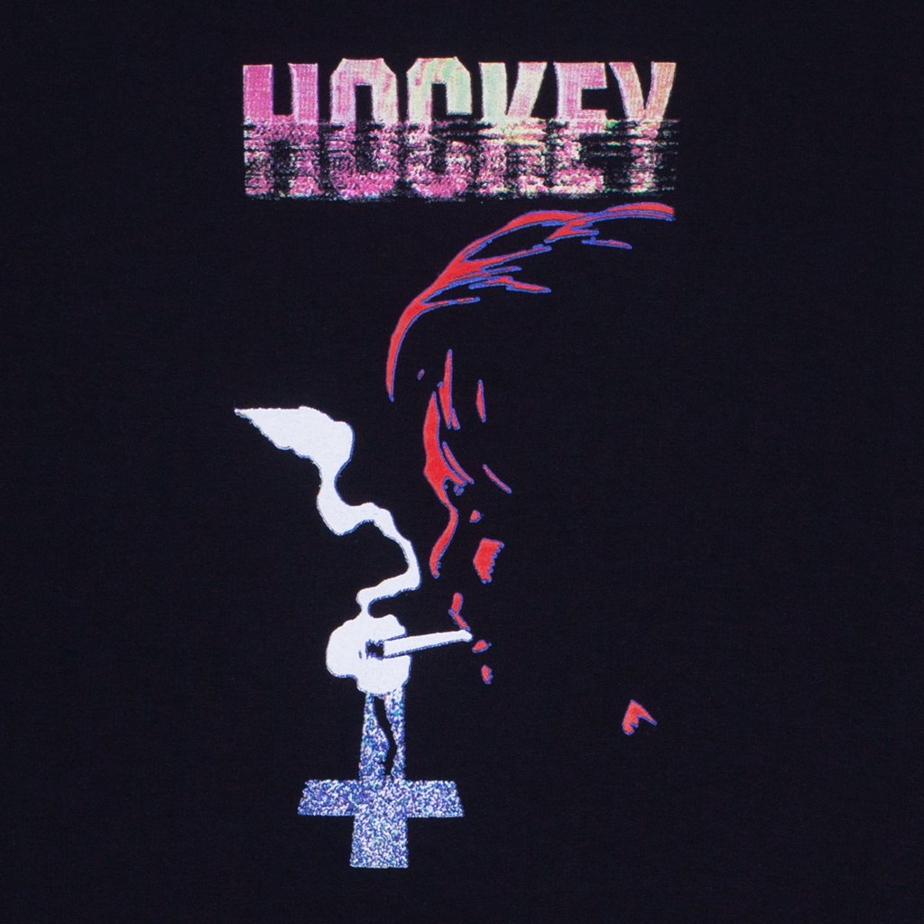 Hockey Confession Longsleeve T-Shirt - Black