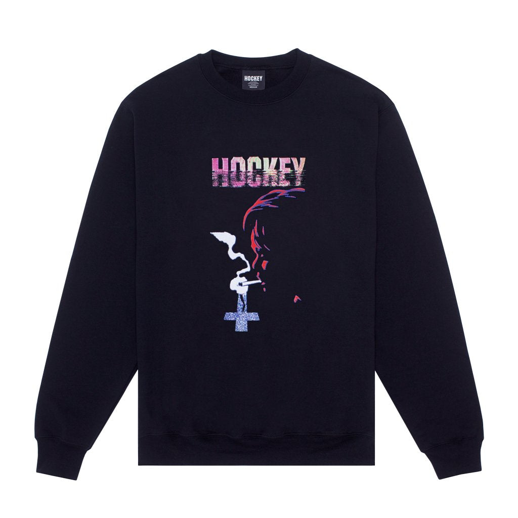 Hockey Confession Longsleeve T-Shirt - Black