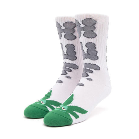 HUF Huf N Puff Buddy Socks - White