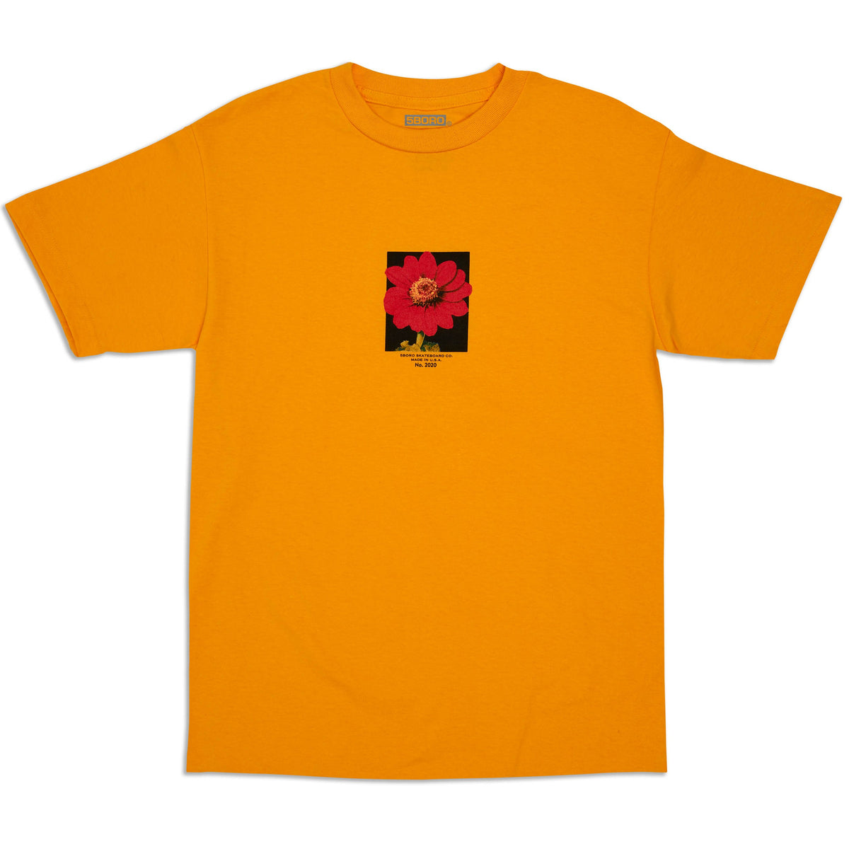 5boro Flower Seed T-Shirt - Gold