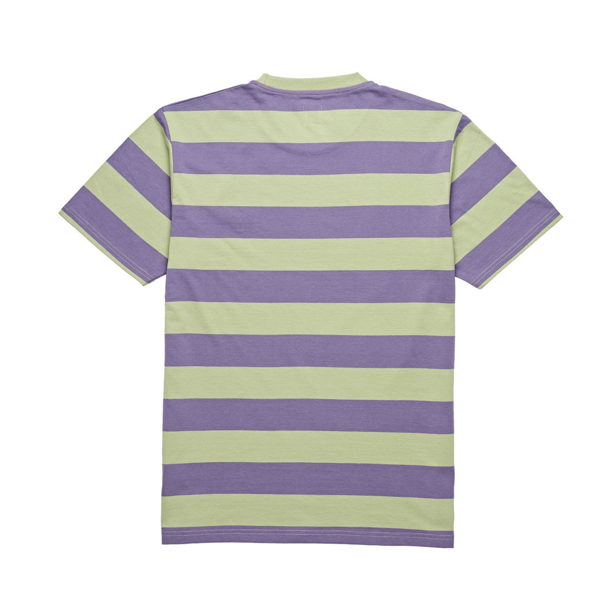 Polar Skate Co. 91' Striped T-Shirt - Lilac-Sage - Aylesbury Skateboards