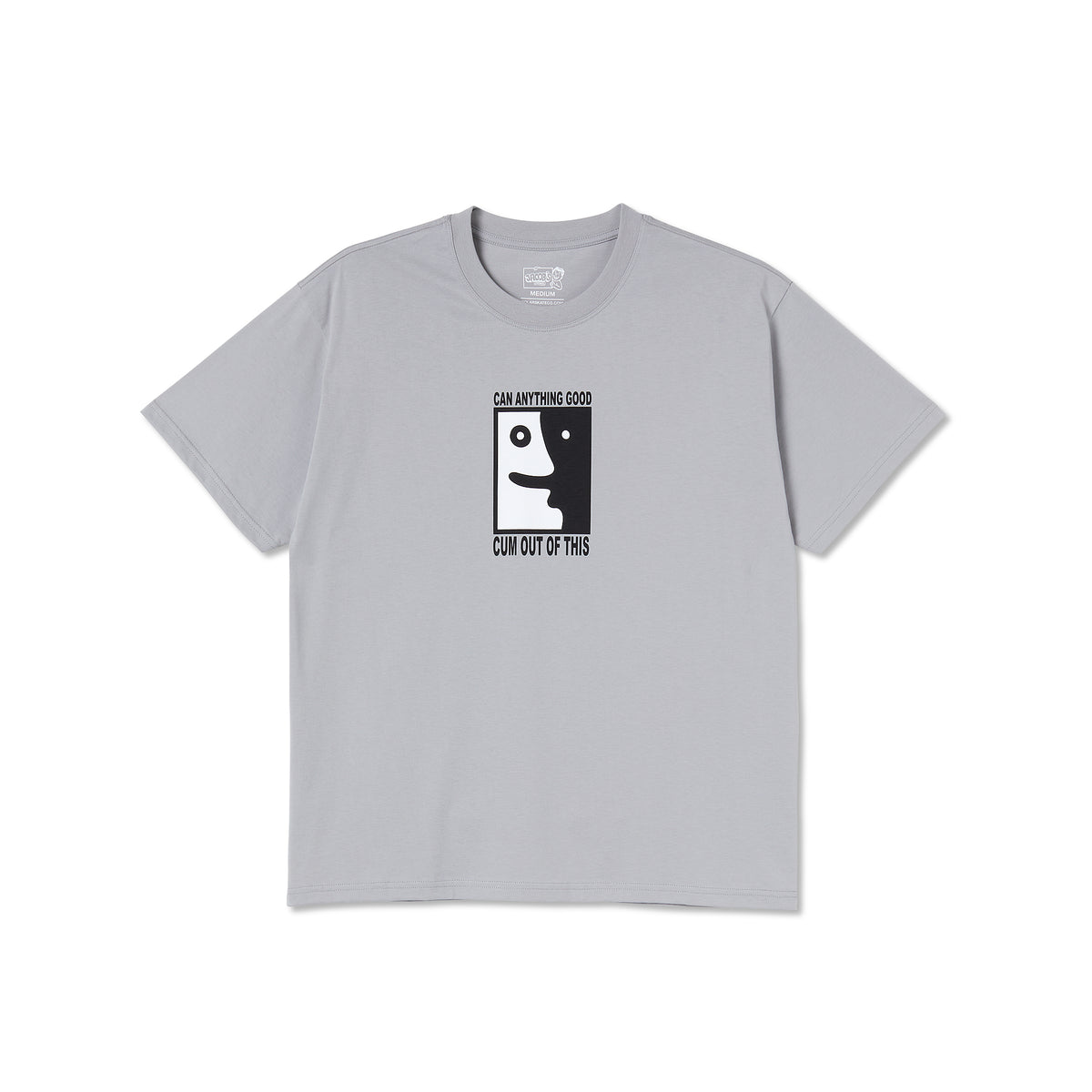 Polar Skate Co. Anything Good? T-Shirt - Silver Grey
