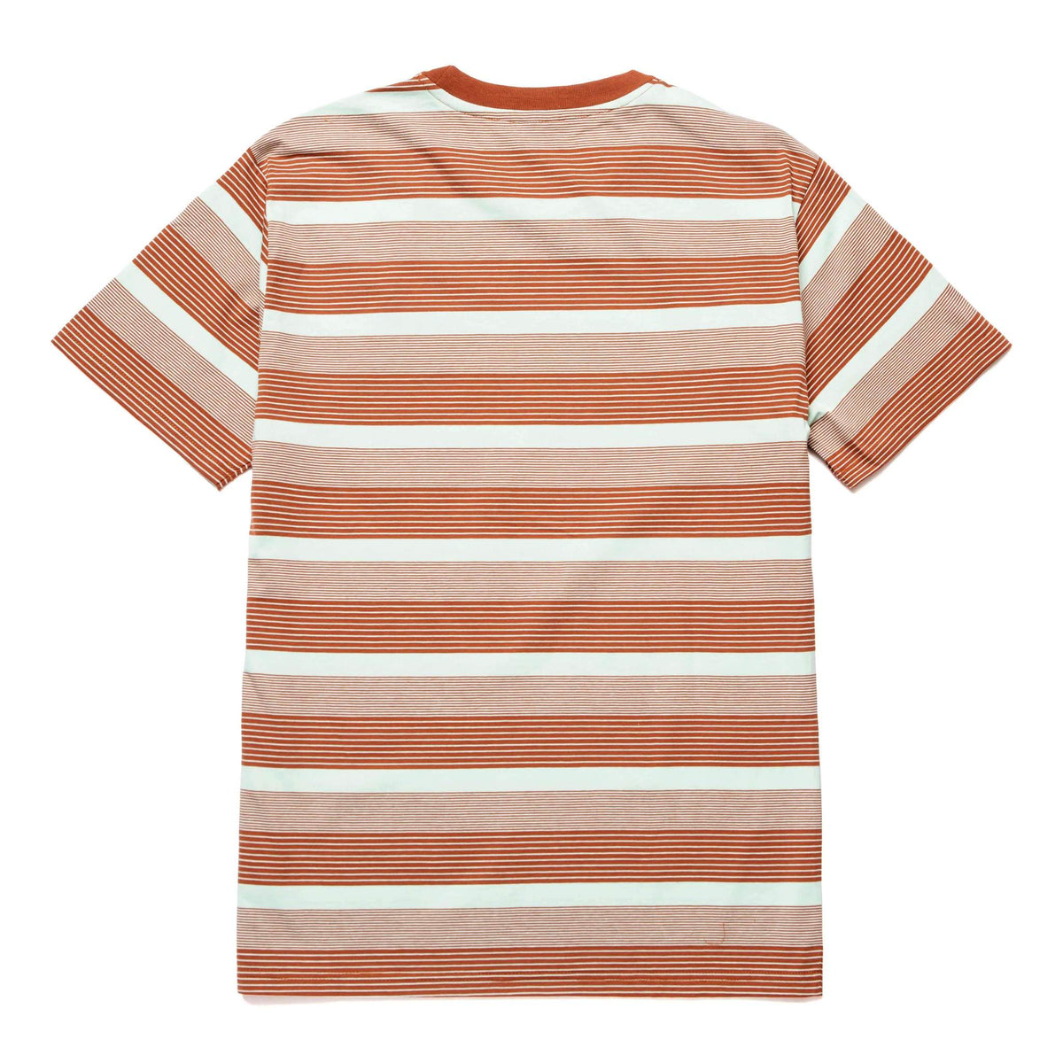 HUF Berkley Stripe Knitted T-Shirt - Mint/Brown