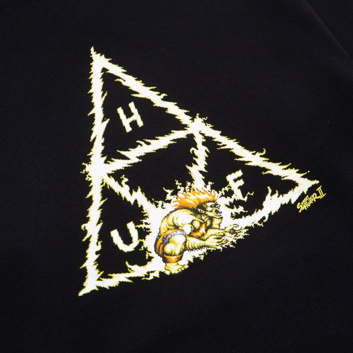 HUF x Street Fighter Blanka TT Hoodie - Black