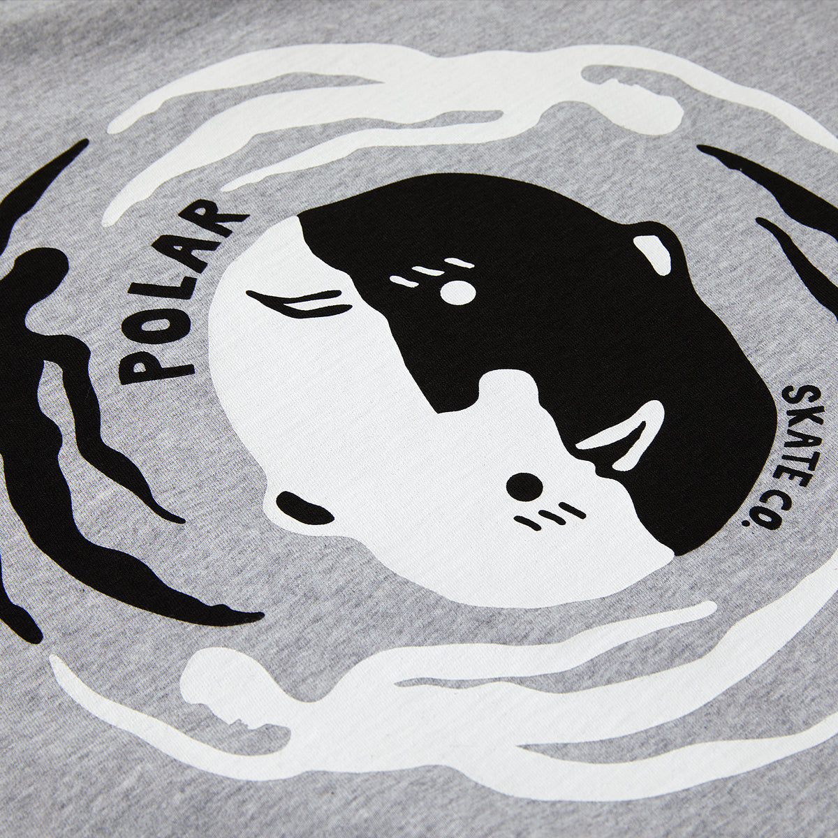 Polar Skate Co. Circle of Life T-Shirt - Sport Grey