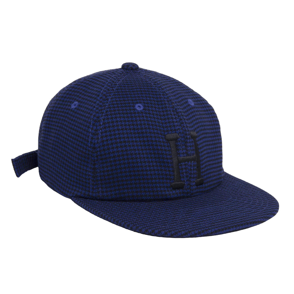 HUF Classic H Houndstooth 6-Panel Hat - Navy