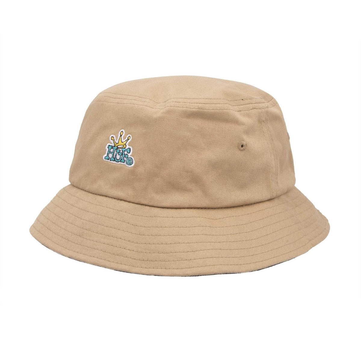 HUF Crown Reversible Bucket Hat - Camel