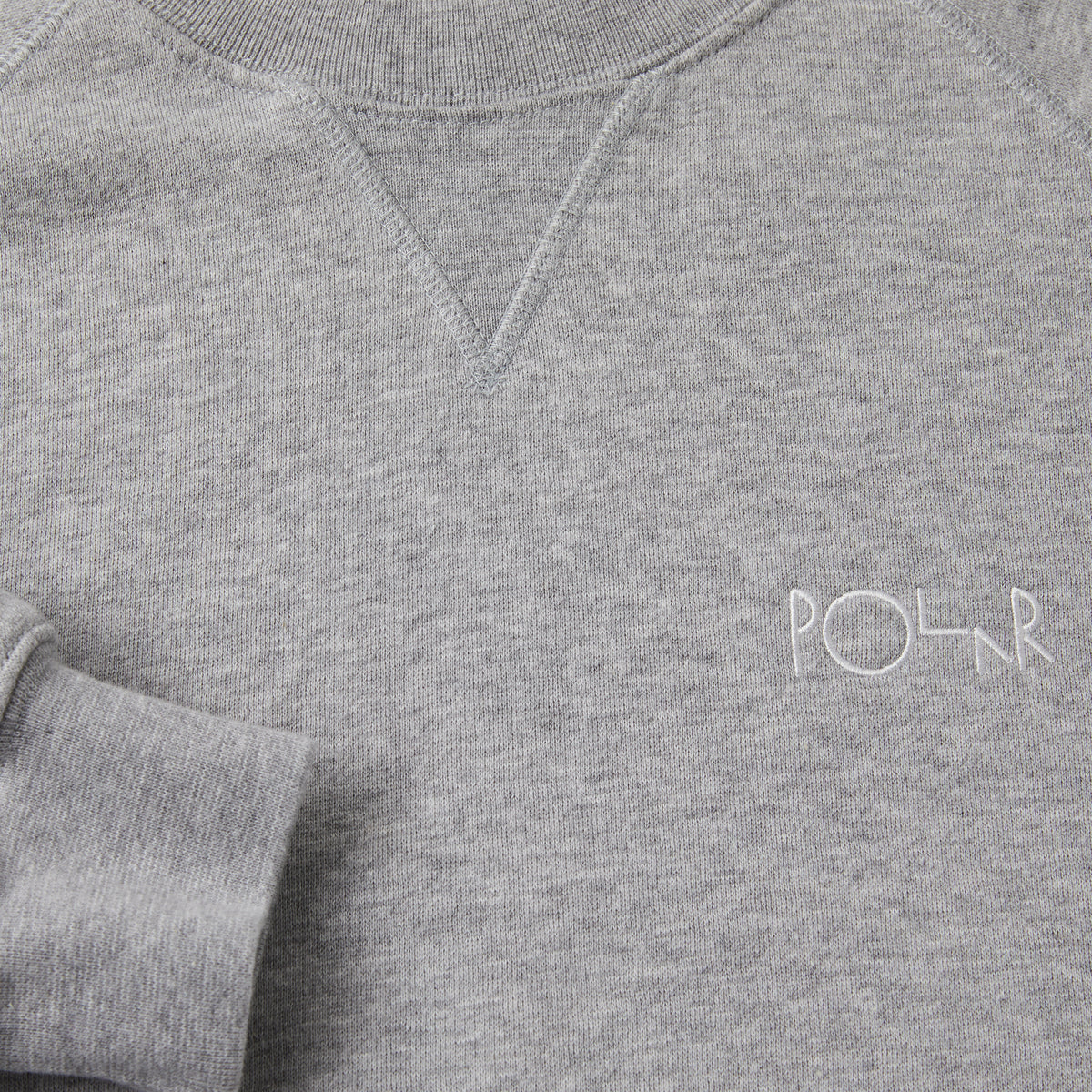 Polar Skate Co. Default Crewneck Sweatshirt - Sport Grey