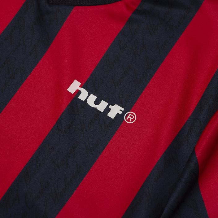 HUF Diego Soccer Jersey T-Shirt - True Red - Aylesbury Skateboards UK