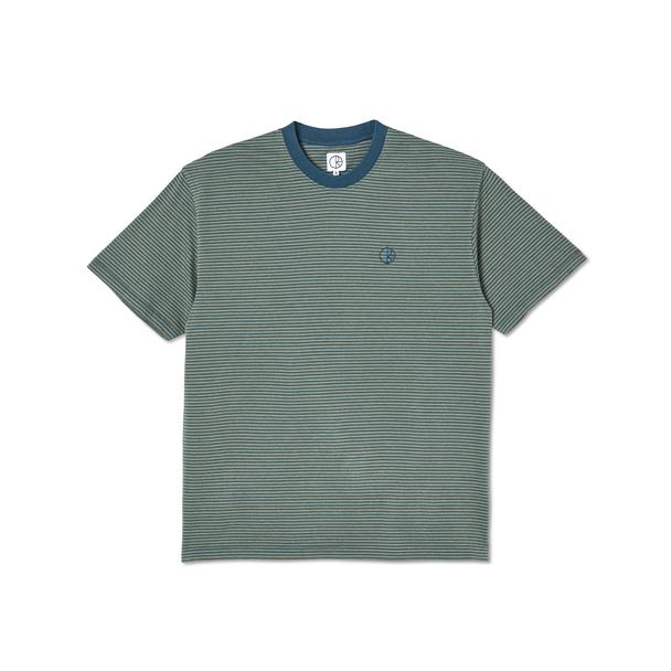 Polar Skate Co. Dizzy Stripe T-Shirt - Blue