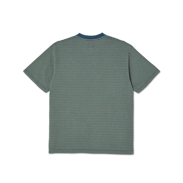 Polar Skate Co. Dizzy Stripe T-Shirt - Blue