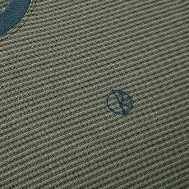 Polar Skate Co. Dizzy Stripe T-Shirt - Blue
