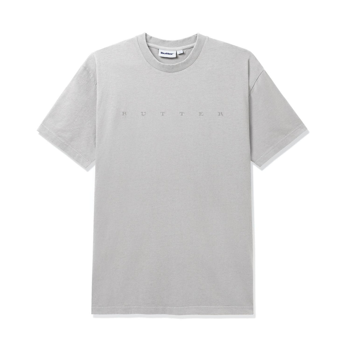 Butter Goods Hampshire Pigment Dye T-Shirt - Concrete
