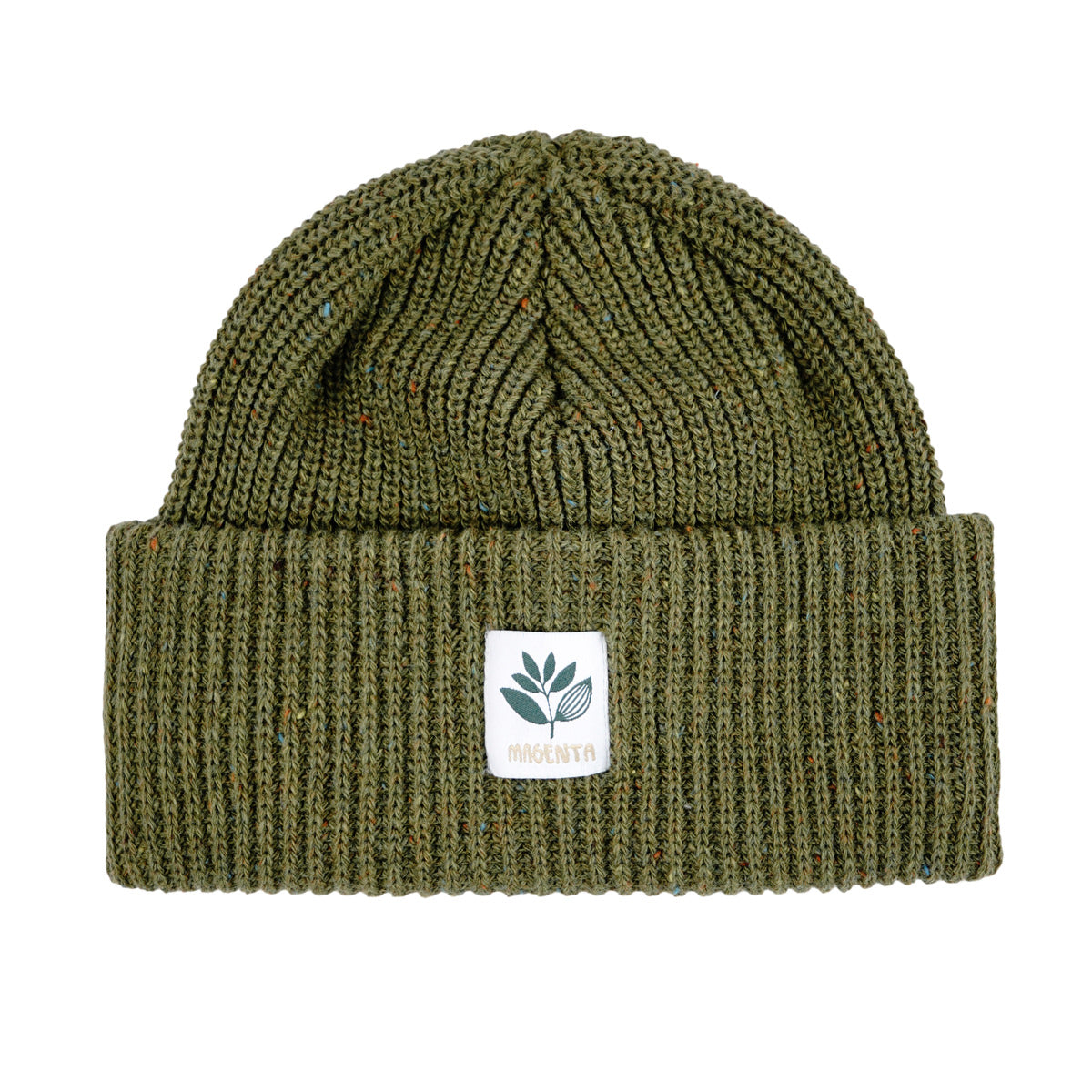 Magenta Everest Beanie - Green