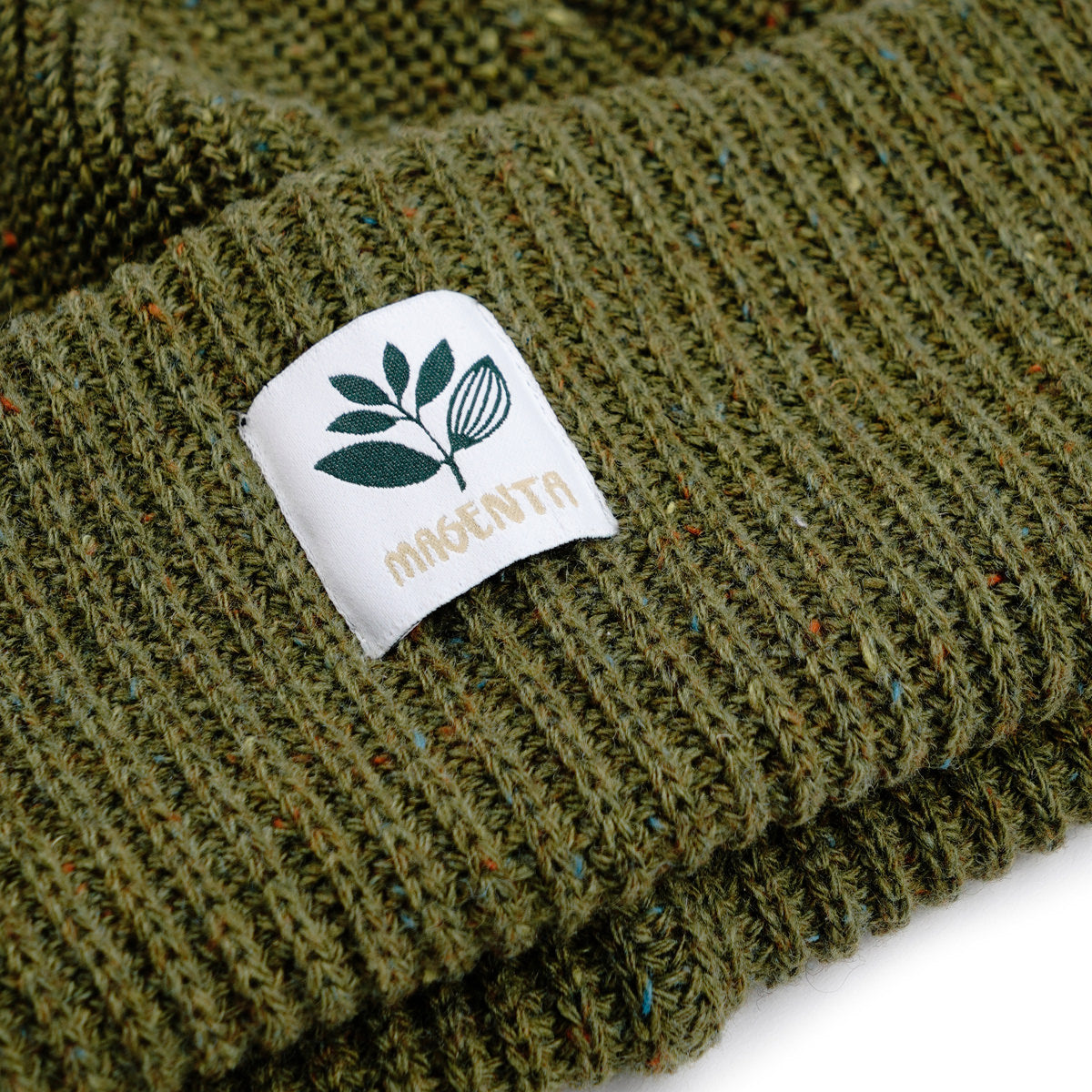 Magenta Everest Beanie - Green