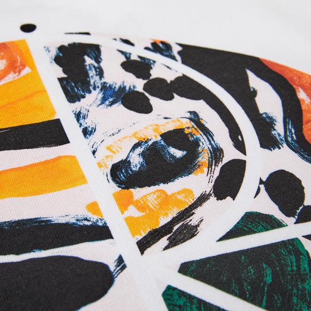 Polar Skate Co. Facescape Fill Logo T-Shirt - White