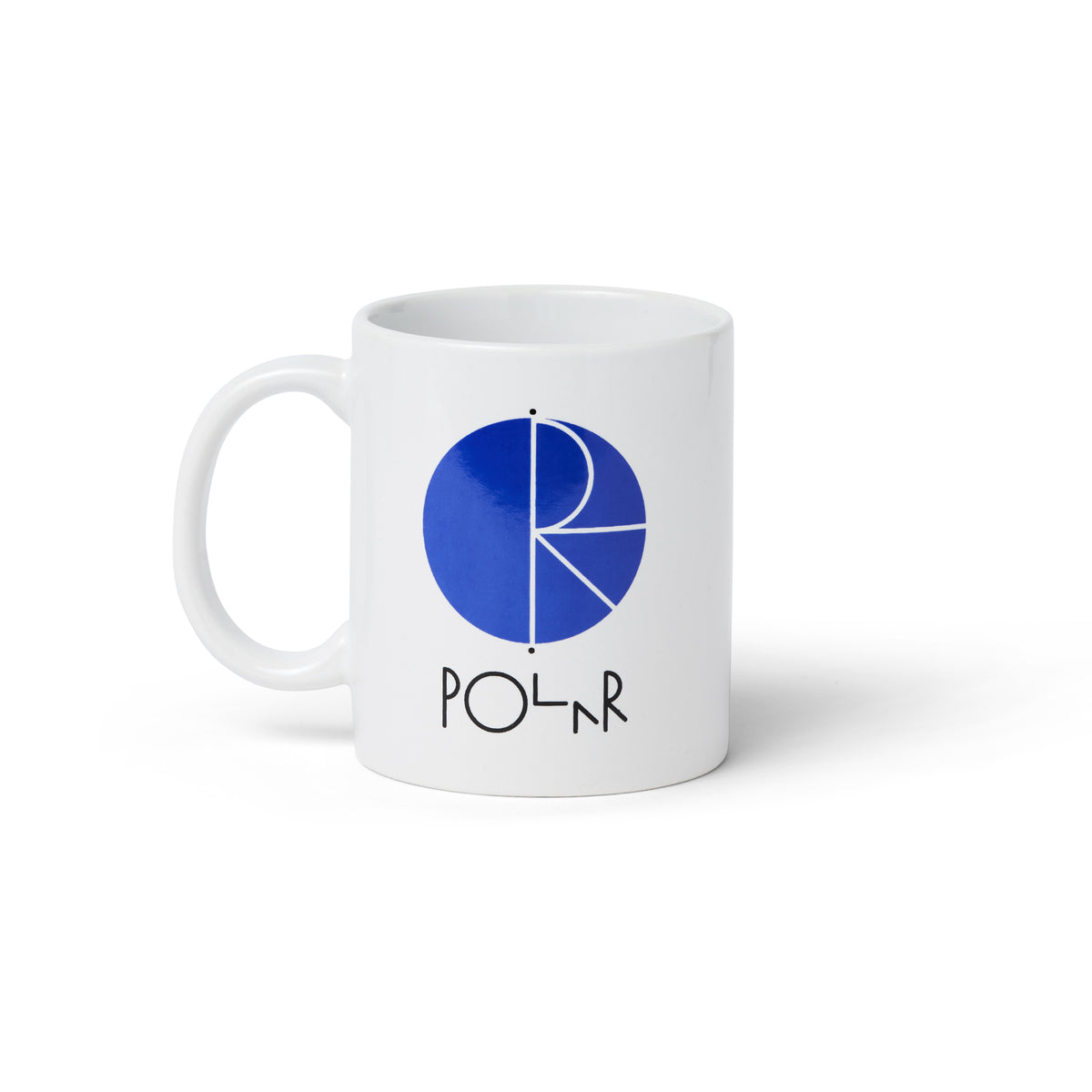 Polar Skate Co. Fill Logo Mug - White/Blue/Black
