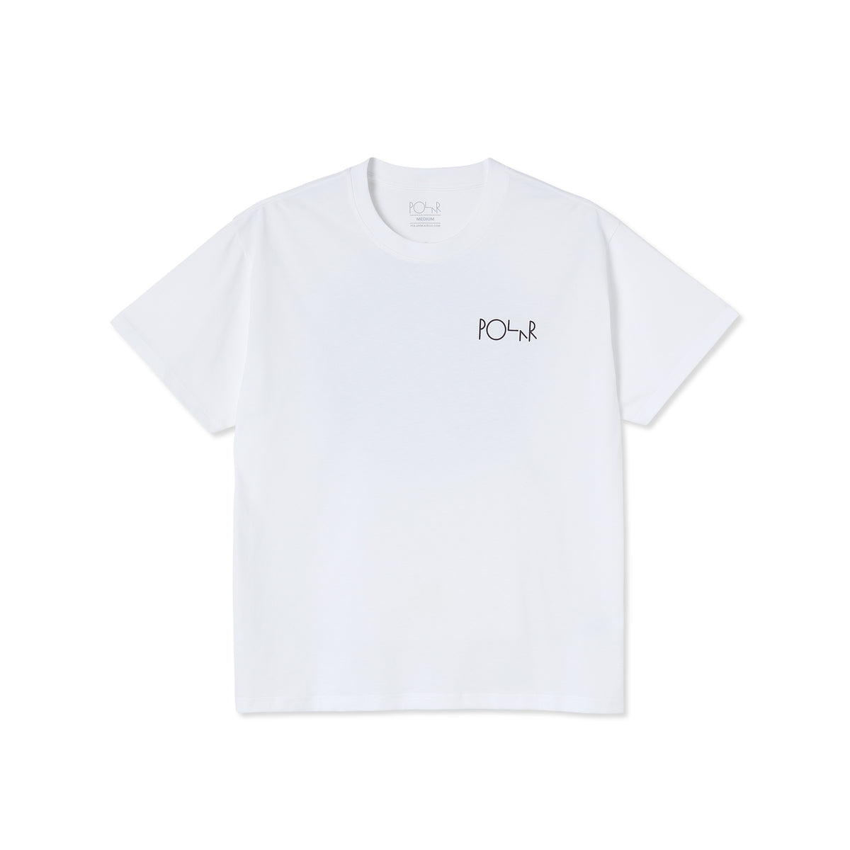 Polar Skate Co. Fill Logo T-Shirt - White