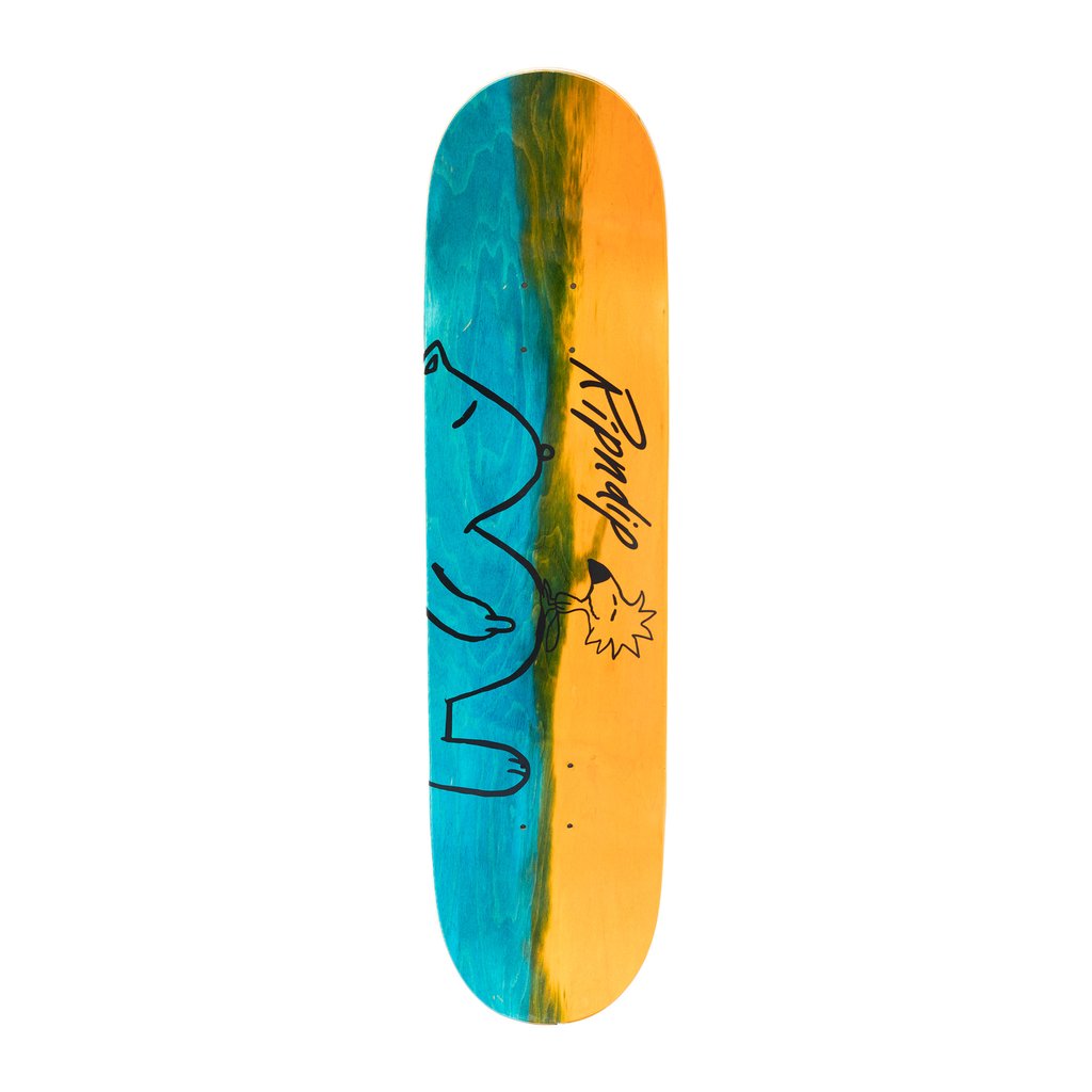 Rip N Dip Not Today Skateboard Deck - 8"