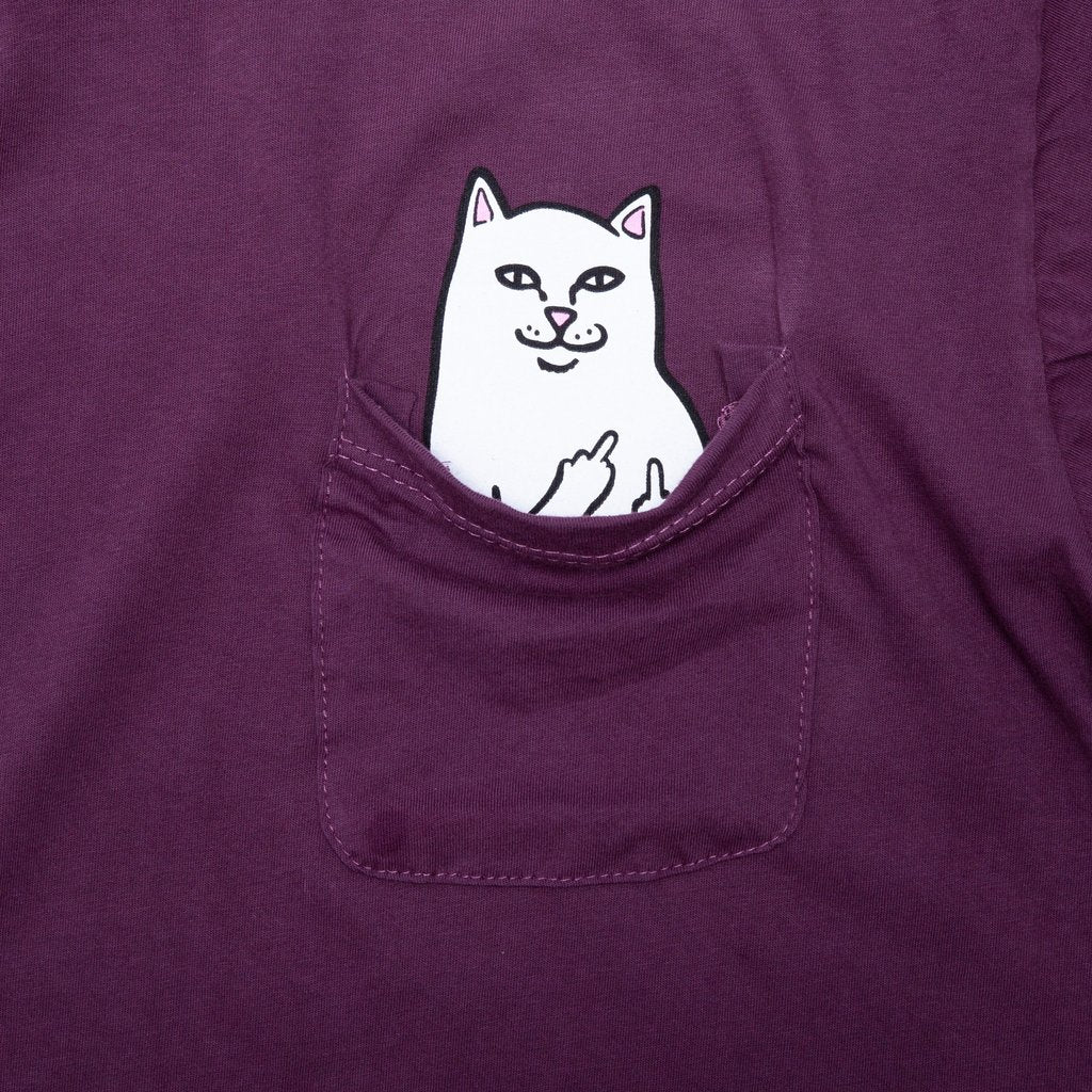 Rip N Dip Lord Nermal Pocket T-Shirt - Mist Grape