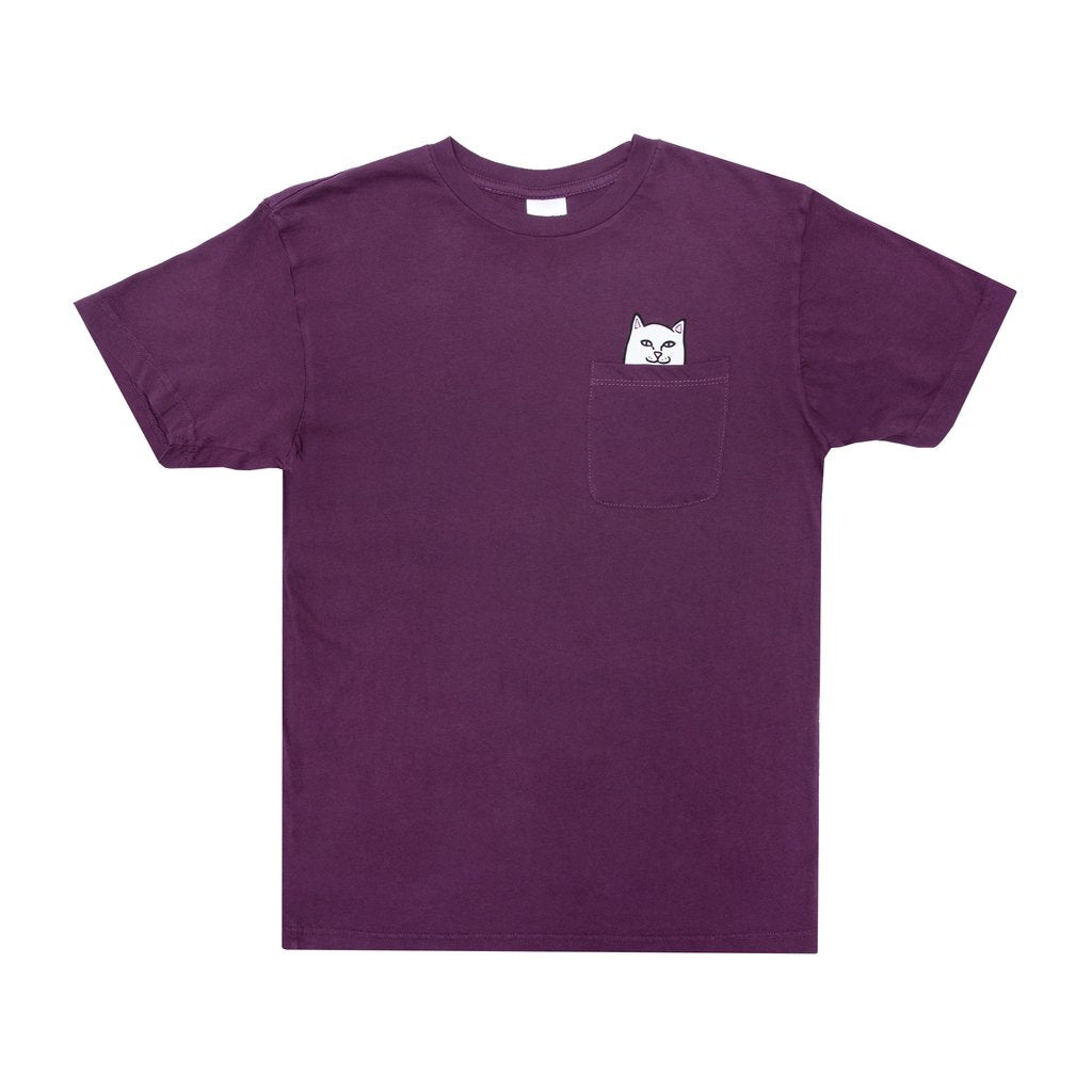 Rip N Dip Lord Nermal Pocket T-Shirt - Mist Grape