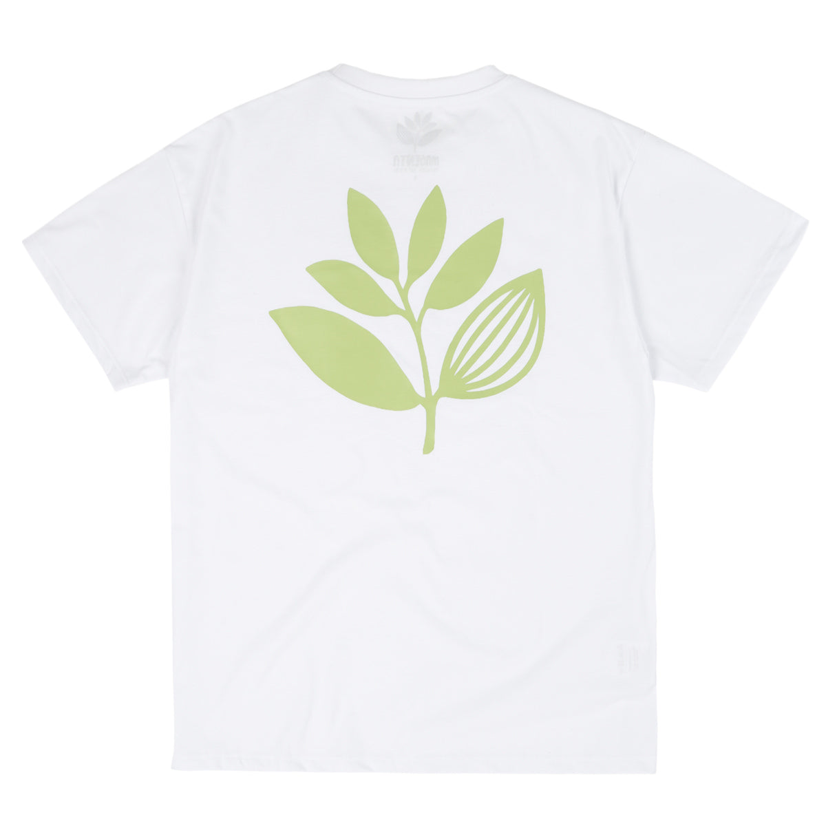 Magenta Green Tea T-Shirt - White
