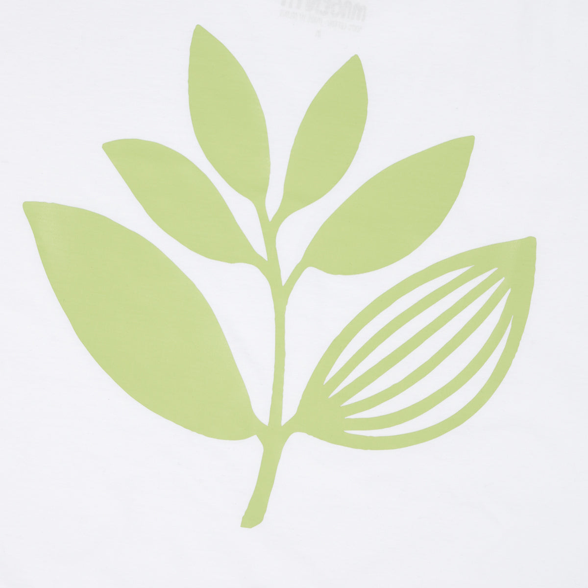 Magenta Green Tea T-Shirt - White