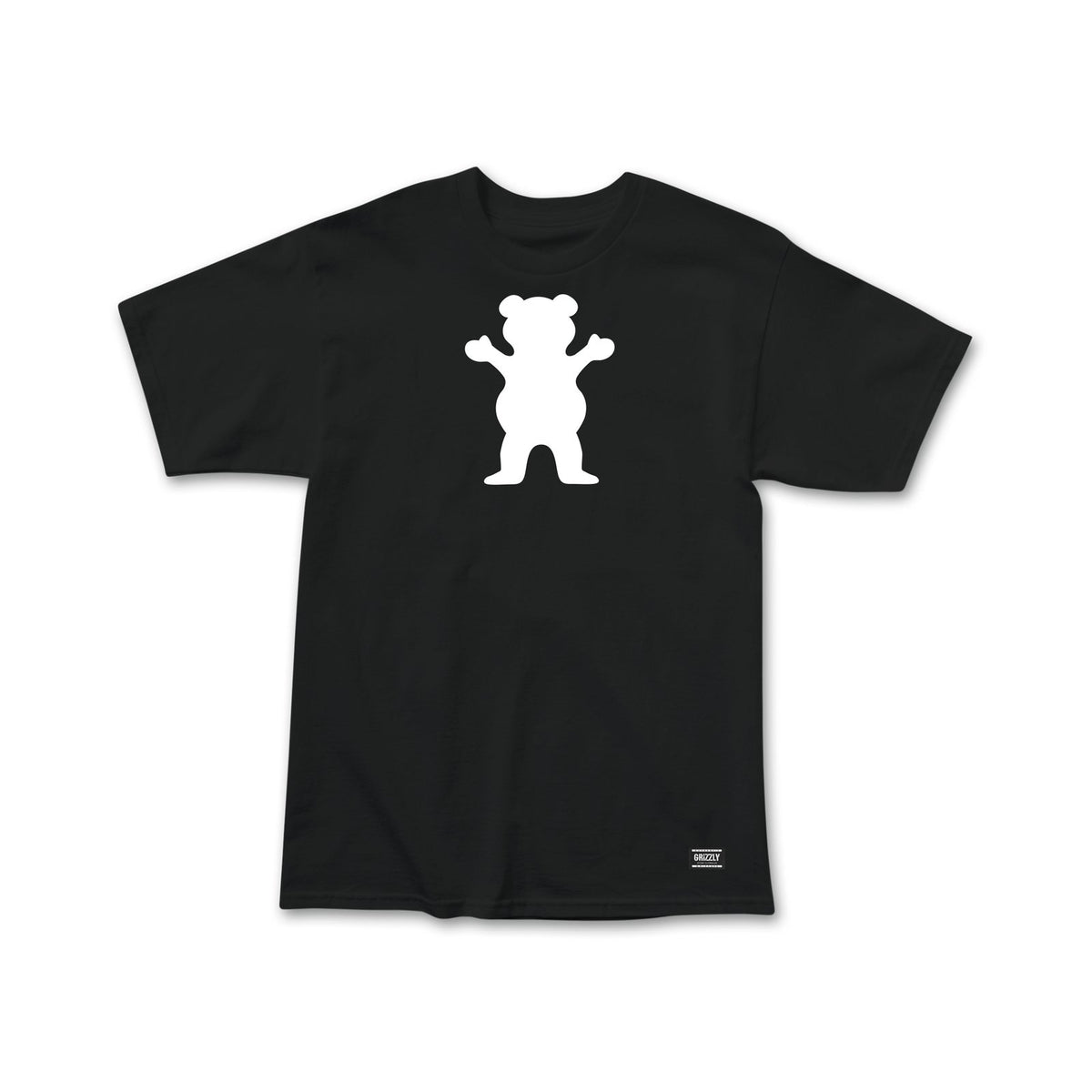 Grizzly OG Bear T-Shirt - Black/white