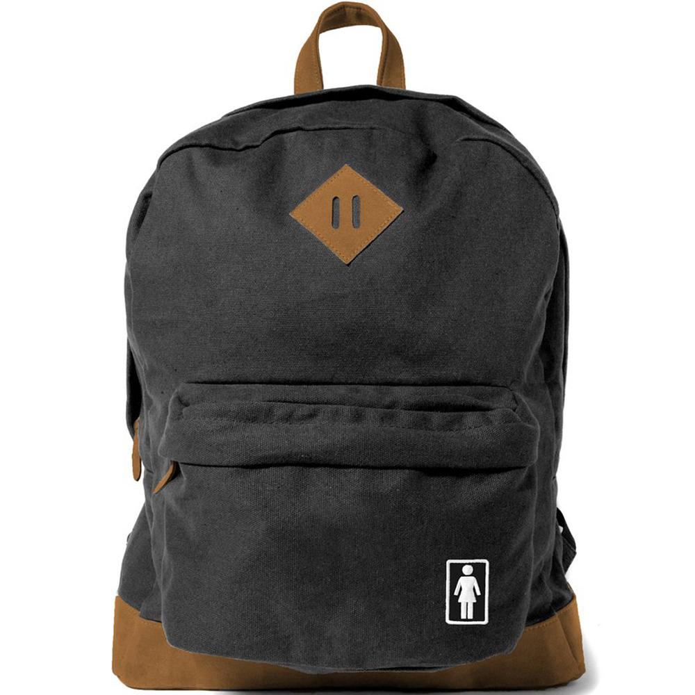 Girl Weekender Backpack Rucksack - Black