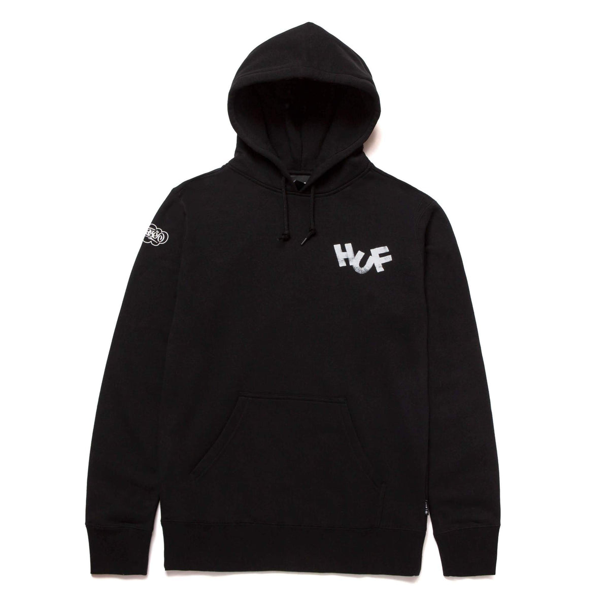 HUF Haze Brush Pullover Hoodie - Black