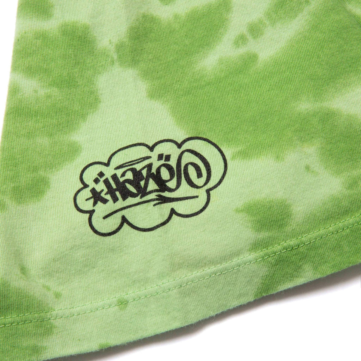 HUF Haze Brush Tie Dye T-Shirt - Lime Green