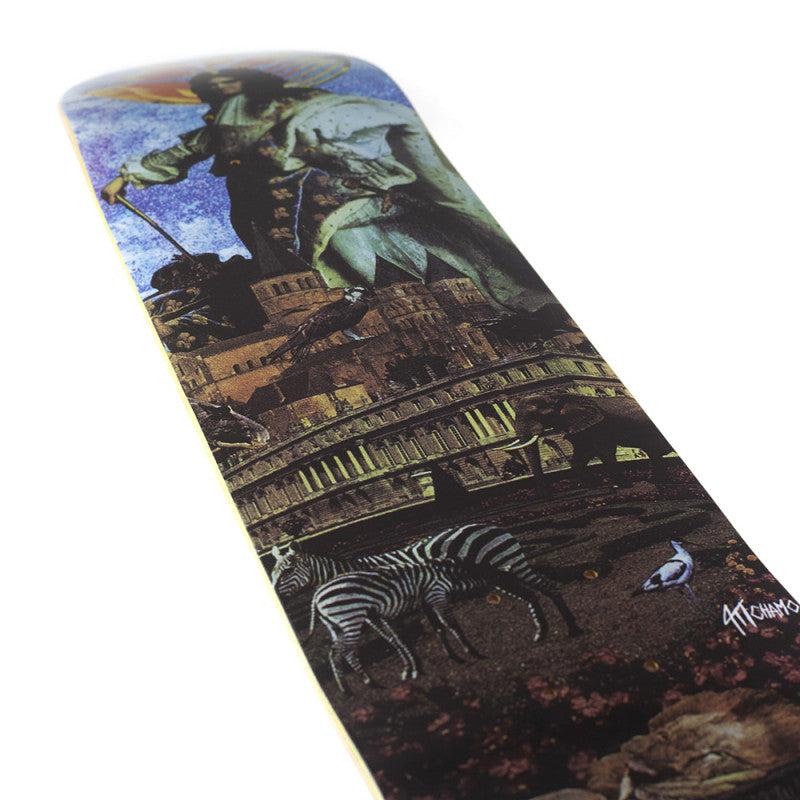 Magenta Chamo Guest Artist Skateboard Deck - 8.125"