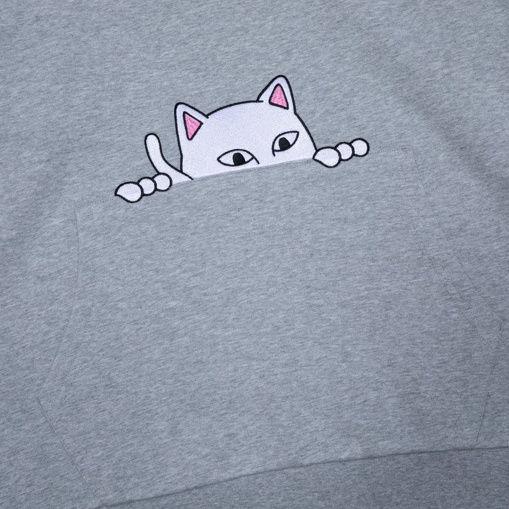 Rip N Dip Peeking Nermal Hoodie - Heather Grey