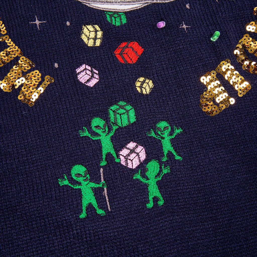 Rip N Dip Merry Litmas Sweater - Navy