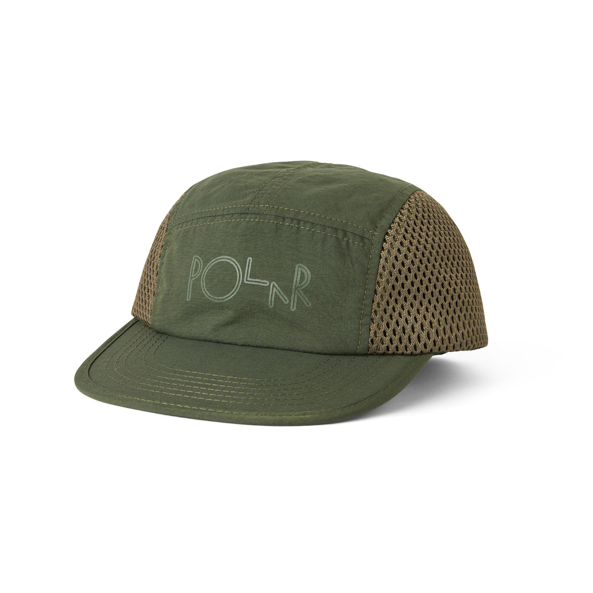 Polar Skate Co. Mesh Speed Cap - Olive