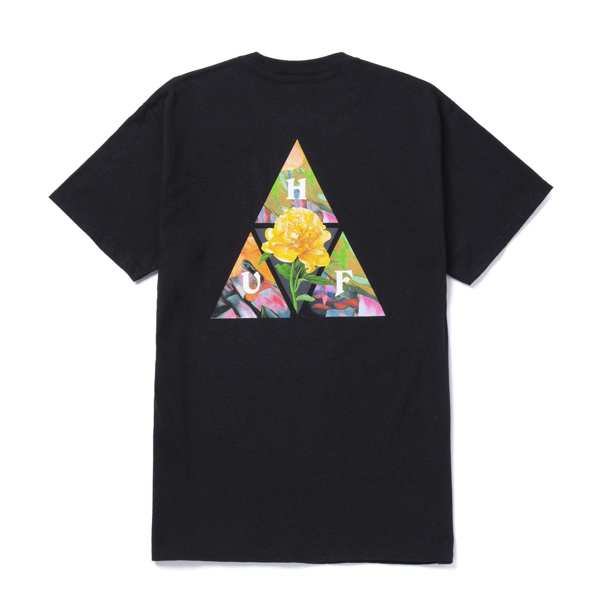 HUF New Dawn Triple Triangle T-Shirt - Black