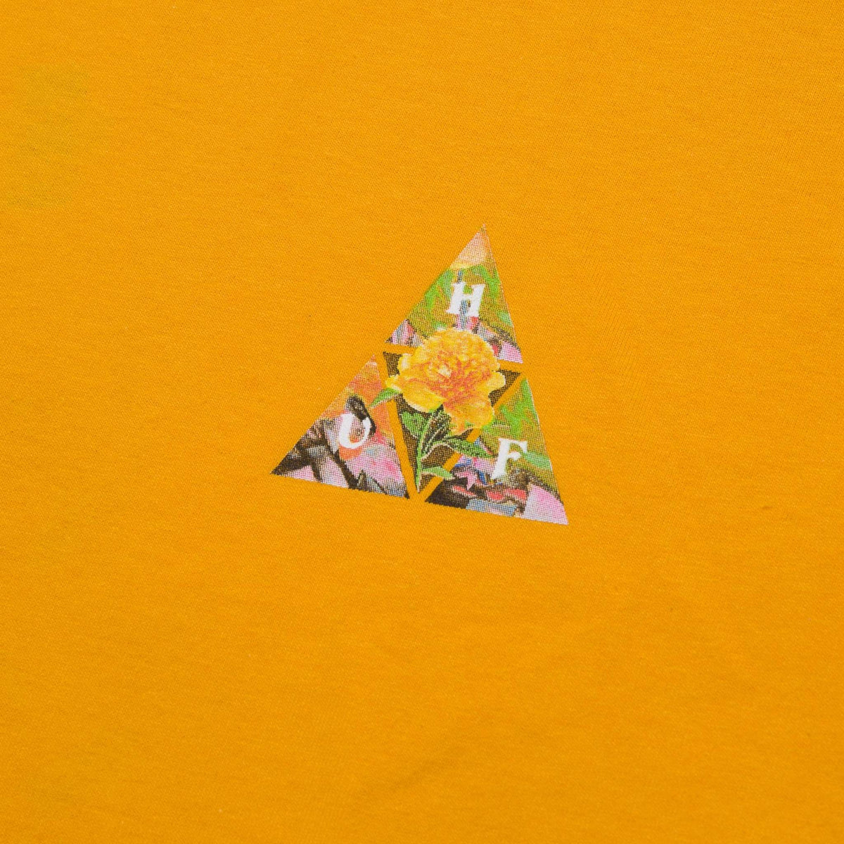 HUF New Dawn Triple Triangle T-Shirt - Gold