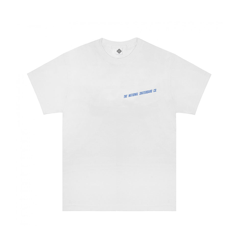 The National Skateboard Co Attitude T-Shirt - White