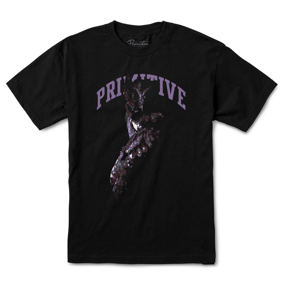 Primitive Night Owl T-Shirt - Black
