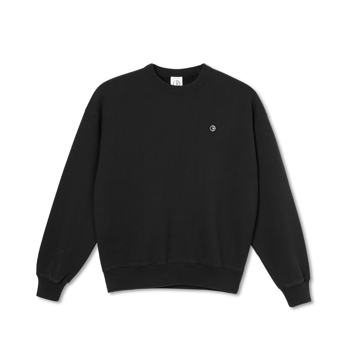 Polar Skate Co. Patch Crewneck Sweatshirt - Black