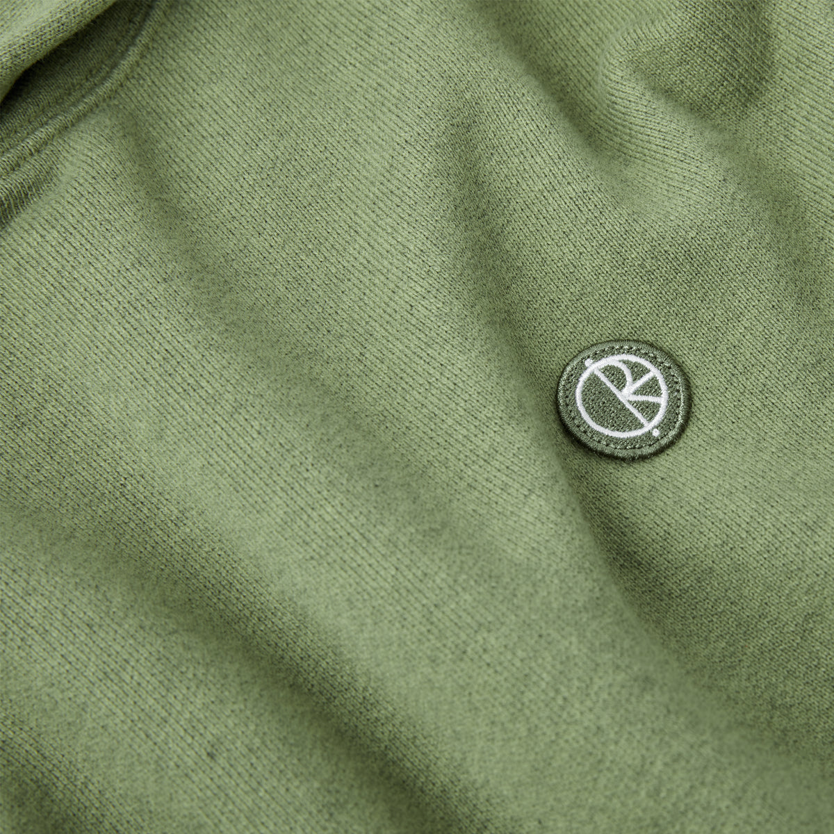 Polar Skate Co. Patch Hoodie - Heather Green