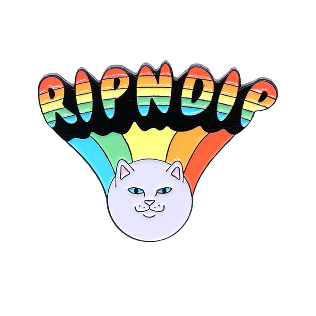 Rip N Dip Shroom Head Pin - Multi
