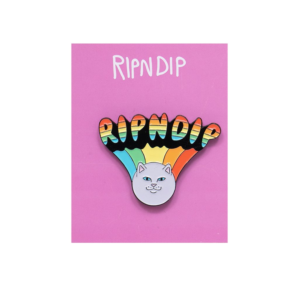 Rip N Dip Shroom Head Pin - Multi