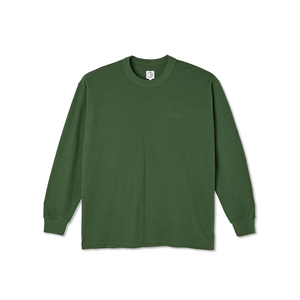 Polar Skate Co. Shin Longsleeve T-Shirt - Hunter Green