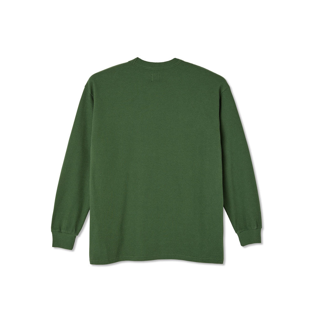Polar Skate Co. Shin Longsleeve T-Shirt - Hunter Green