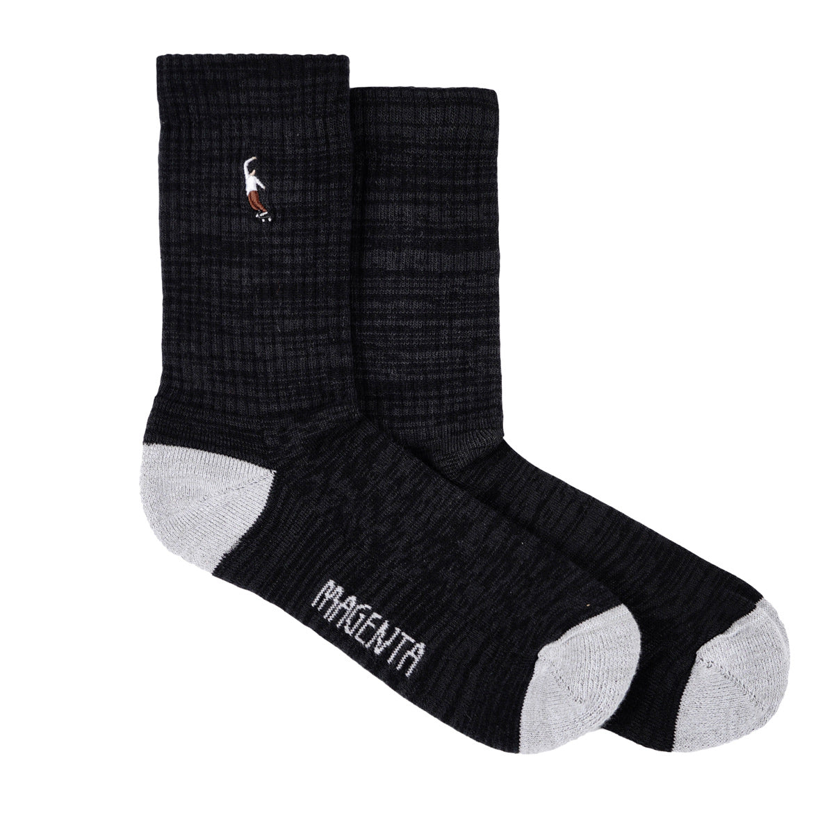 Magenta PWS Socks - Black